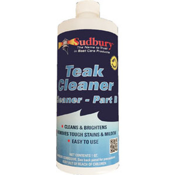 Sudbury Boat Care Teak Cleaner Part B Gallon 862G