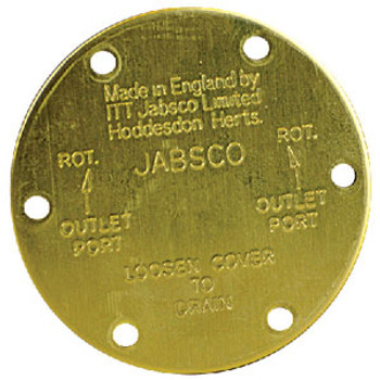 Jabsco End Cover For #11810 11830-0000