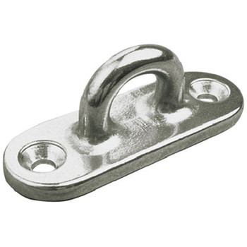 Sea-Dog Line Stainless Oblong Eye Plate-3 1 88722