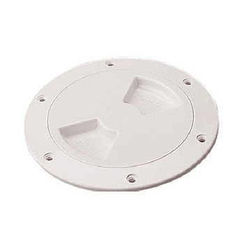 Sea-Dog Line Deck Plate Wh Smoot 5 Qtr Trn 336350-1