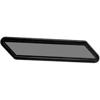 Beckson Marine Window-Fixed Black/Smoke 1Pr/Bx Pf128Bs