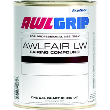 Awlfair LW Trowelable Fairing Compound Fast Converter, Red Qt. D7222/1Qtus