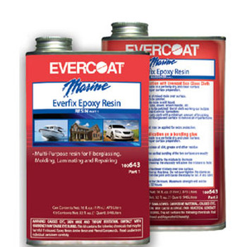 Evercoat Quart Resin-Everfix Epoxy Kit 100643