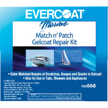 Evercoat Seacare Gelcoat Repair Kit 108000 - NuWave Marine