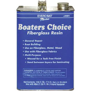 Evercoat Boaters Choice Resin Gallon with Hdnr 105501