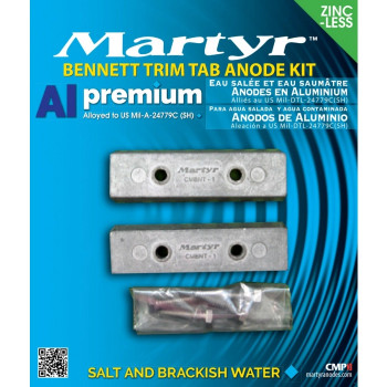 Martyr Anodes Anode-Bennett Trimtab Kit A Cmbnt1Akita
