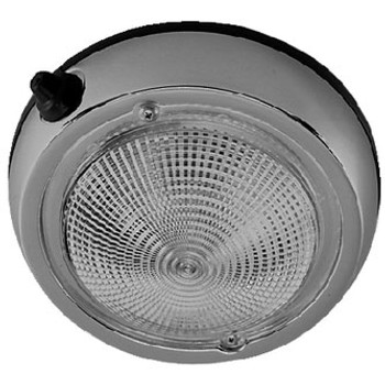 Perko 4 Surface Mount Dome Light (1) 0300Dp1Chr