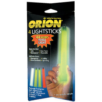 Orion Safety Products 6" Lightstick 4/Cd 924/4Pk