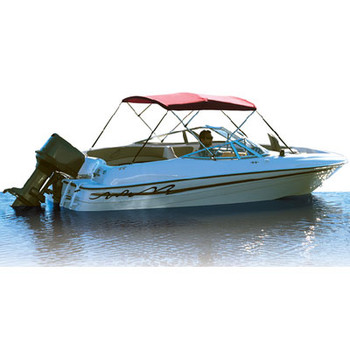 Attwood Marine Bimini Top White Vinyl 60H68-74 10365Xwv