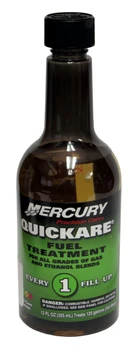 OEM Mercury Marine Quickare Gas Fuel Treatment Additive 12oz - 92-8M0047930
