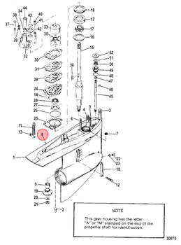 Mercury / Quicksilver PIN-DOWEL @5 17-35973