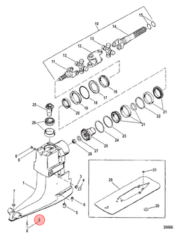Mercury / Quicksilver STUD 16-56295