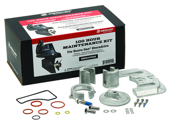 Mercury / Quicksilver 100 Hour Maintenance Kit - Bravo 1 8M0147056