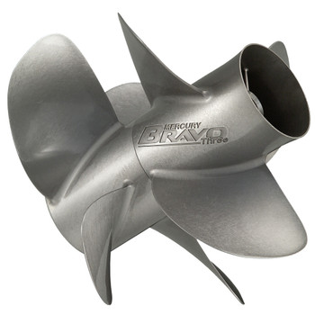 Mercury MerCruiser Bravo Three (14.4" x 19") RH Propeller, 8M8022350 48-8M8022350