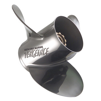 Mercury Vengeance 25-30 HP FS Stainless Steel (9.8" x 9.5") RH Propeller, 899818A05