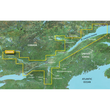 Garmin BlueChart g2 Vision HD - VUS020R - St. Lawrence Seaway - microSD/SD 010-C0721-00