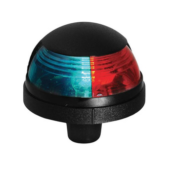 Attwood Pulsar 1-Mile Deck Mount, Bi-Color Red/Green Combo - 12V - Black Housing