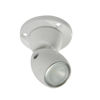 Lumitec GAI2 Warm White Dimming - Heavy-Duty Base w/Built-In Switch - White Housing