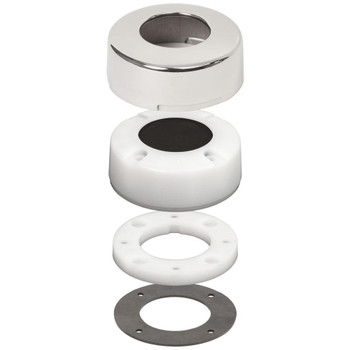 Blue Sea 1003100 CableClam w/Stainless Steel Dress Cap - 1.40"