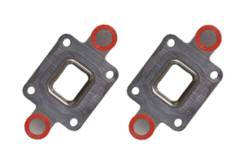 2X OEM DRY JOINT Block Off riser elbow Gaskets 864549A02