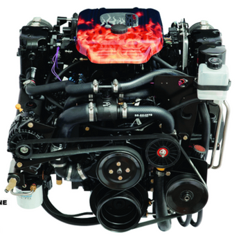 Quicksilver Plus Series MerCruiser 350 Mag MPI Alpha 300 HP Engine 8m0188295