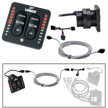 Lenco Flybridge Kit f/LED Indicator Key Pad f/TwoPiece Tactile Switch  30' 11941003