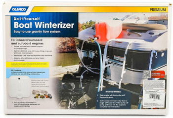 Camco DIY RV Boat Marine Winterize Engine Anti-freeze Flush System KIT 65501