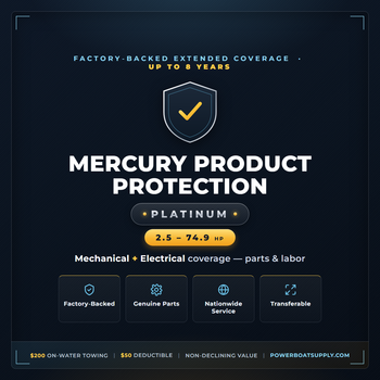 Mercury Platinum Warranty - Under 75 HP