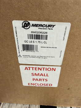 OEM Mercury / Quicksilver Gear Housing Assembly GearCase L6 S 1.75 L CL  8M0228050 1600-8M0236228