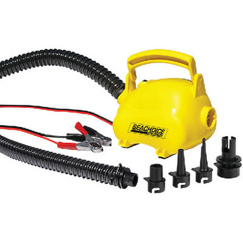Seachoice Marine 12V Electric Air Pump for Inflatable Boats, Towables & Water Toys 86981