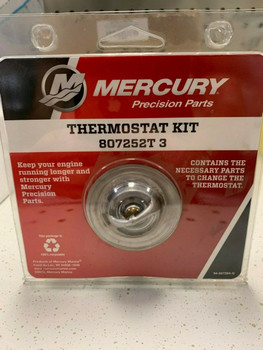 OEM Mercury Mercruiser Thermostat Kit- 140 Degree  807252T3