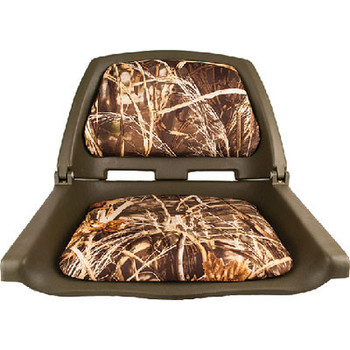 Attwood Marine Padded Fldg Fish Seat Camo 98391Gnmx