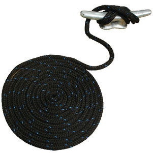 Attwood Marine 3/8 x 15' Dock Line Black 11703-7