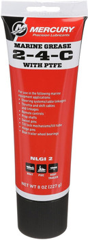 OEM Mercury Multi Purpose 24C Marine Grease Lubricant Tube 92-802859A1