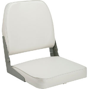 Attwood Marine Padded Fish Seat White 98395Wh
