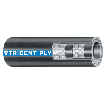 Trident Hose Tri Sw Exhaust Black Rubber 4-1/2 2004124