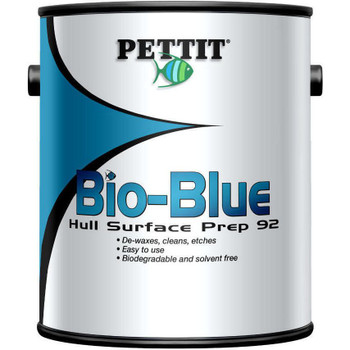 Pettit Bio-Blue Pre-Paint Cleaner Hull Surface Prep Gallon 92 92G