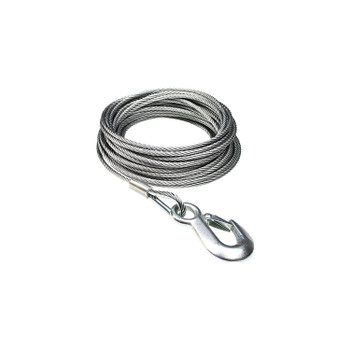 Fulton Products Winch Cable with Hook 7/32 x 25 R3005