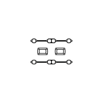 OEM Quicksilver/Mercury Exhaust Manifold Gasket Kit OMC SB LOG/CRISE 27-8M0162518