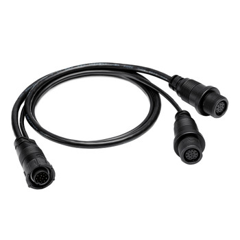 Humminbird 14 M SILR Y - SOLIX®/APEX® Side Imaging Left-Right Splitter Cable - 720112-1