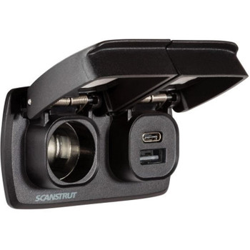 Scanstrut Flip Pro Duo - USB-A & USB-C w/12V Power Socket - SC-MULTI-F2