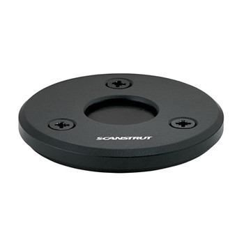 Scanstrut Black Anodized Aluminum Low-Profile Cable Seal f/Cables 9-14mm & Connectors Up to Ø21mm - DS-LP-21B-BLK