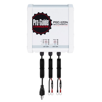 Pro-Guide 2 Bank On-Board Battery Charger - (1) 12V / (1) 24V - 20-Amp - PGC-1224