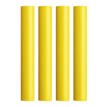 Pacer Battery Cable Heat Shrink Tubing - 3/4" x 12" - Yellow (4-Pieces) - BEHS3/4-12YL-4