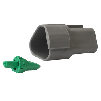Pacer Deutsch DT Receptacle & Wedge Lock Kit - 3 Position - 10 Pack - TDT04-3P-10