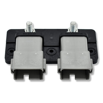 Bluewater Dual 12 Position Male Sealed Deutsch Connector Busbar - 5/16" Stud - 2314-D-256
