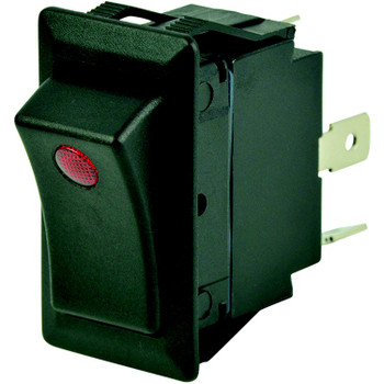 BEP SPST Rocker Switch - 1-LED - 12V/24V - ON/OFF - 1001714