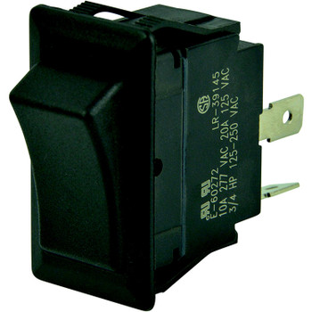 BEP SPST Sealed Rocker Switch - 12V/24V - (ON)/OFF - 1001709