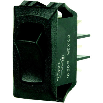 BEP Curved SPDT Mini Rocker Switch - 12V - ON/ON - 1001706