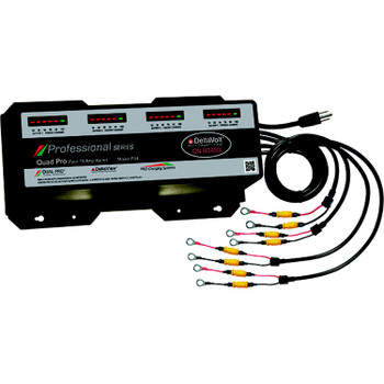 Dual Pro Professional Series Battery Charger - 60A - 4-15A-Banks - 12V-48V - PS4